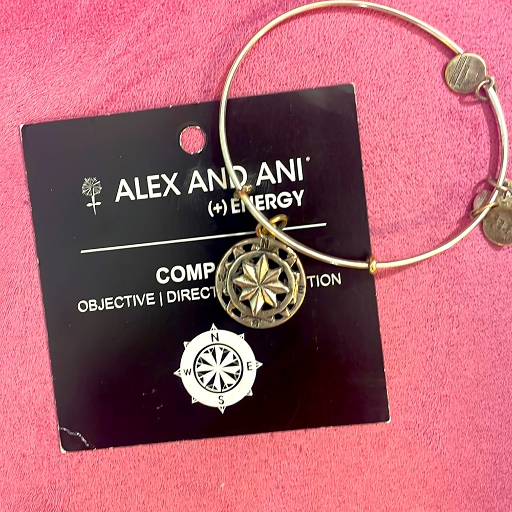 Alex & Ani Compass Bangle